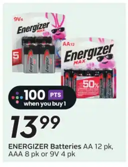 Sobeys Batteries offer