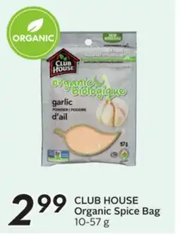 Sobeys Organic Spice Bag offer