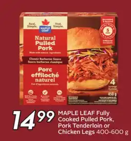 Sobeys Fully Cooked Pulled Pork, Pork Tenderloin or Chicken Legs offer