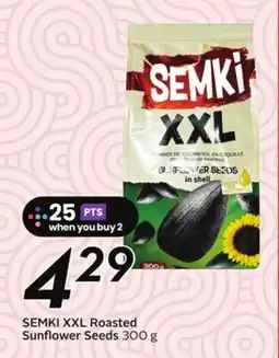 Sobeys SEMKI XXL Roasted Sunflower Seeds offer