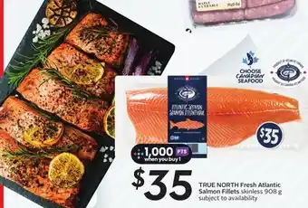 Sobeys Fresh Atlantic Salmon Fillets offer