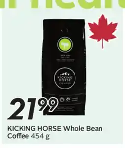 Sobeys KICKING HORSE Whole Bean Coffee offer