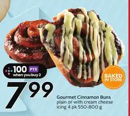 Sobeys Gourmet Cinnamon Buns offer