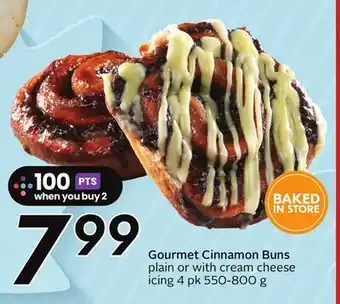 Sobeys Gourmet Cinnamon Buns offer