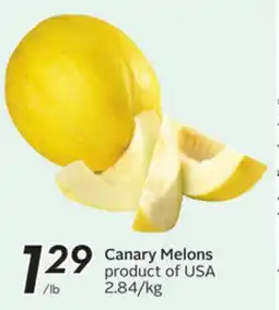 Sobeys Canary Melons offer