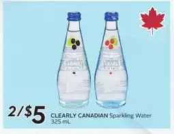 Sobeys CLEARLY CANADIAN Sparkling Water offer