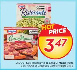 Sobeys Ristorante or Casa Di Mama Pizza or Giuseppe Garlic Fingers offer