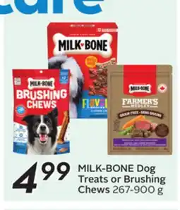 Sobeys Dog Treats or Brushing Chews offer