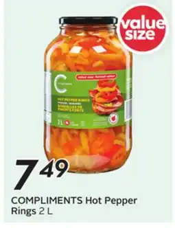 Sobeys COMPLIMENTS Hot Pepper Rings offer