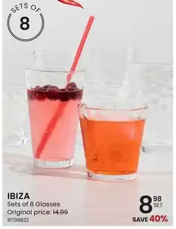 Stokes Sets of 8 Glasses offer