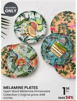 Stokes MELAMINE PLATES Open Stock Melamine Dinnerware Collection offer
