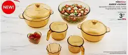 Stokes AMBER VINTAGE Serveware Collection offer