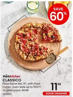 Stokes CLASSICO Pizza Stone Set offer