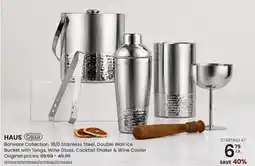 Stokes Barware Collection. 18/0 Stainless Steel offer