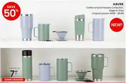 Stokes HAVRE Coffee and Drinkware Collection offer