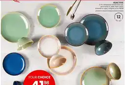 Stokes REACTIVE 12-Pc Stoneware Dinnerware Set offer