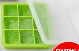 Stokes Silicone Ice Moulds, 15 Cubes, Green offer