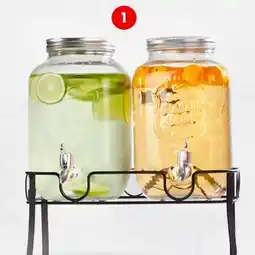 Stokes DUET, LIV OR COTTAGE Drink Dispensers with Lid and Stand. 1. Duet, Double Drink Dispenser offer