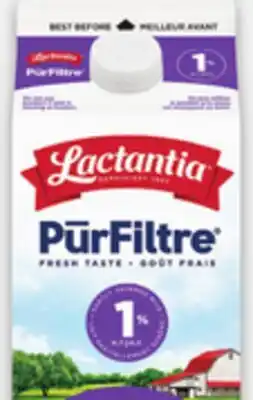 Metro LACTANTIA PUR FILTRE MILK offer