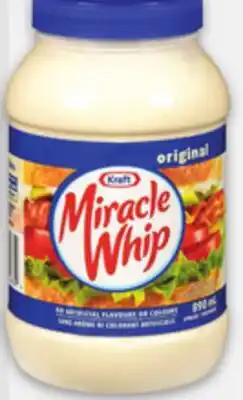 Metro HEINZ KETCHUP 750 ML - 11.0 R MIRACLE WHIP DRESSING offer