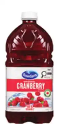 Metro OCEAN SPRAY CRANBERRY JUICE OR COCKTAILS, ALLEN'S OR ROUGEMONT APPLE JUICE offer