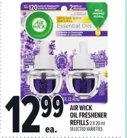 Metro AIR WICK OIL FRESHENER REFILLS offer
