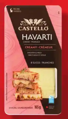 Metro CASTELLO SLICED DELI CHEESE offer