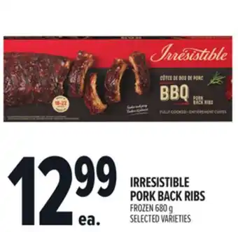 Metro IRRESISTIBLE PORK BACK RIBS offer