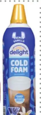 Metro INTERNATIONAL DELIGHT COFFEE CREAMER OR COLD FOAM offer