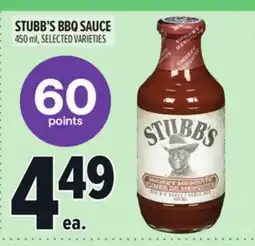 Metro STUBB'S BBQ SAUCE offer