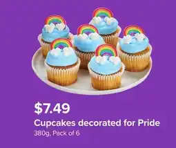 Metro CUPCAKES DECORATED FOR PRIDE offer