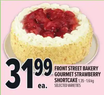 Metro FRONT STREET BAKERY GOURMET STRAWBERRY SHORTCAKE offer