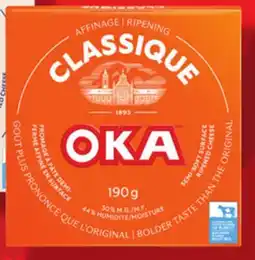Metro OKA OR MONSIEUR GUSTAV CHEESE offer