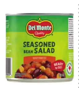 Metro DEL MONTE BEAN SALAD OR CANNED FRUIT offer