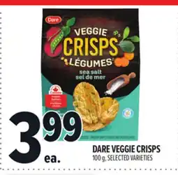 Metro DARE VEGGIE CRISPS offer