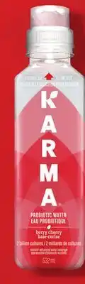 Metro KARMA PROBIOTIC OR ENERGY WATER offer