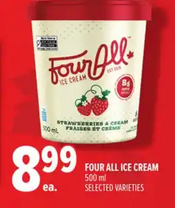 Metro FOUR ALL ICE CREAM offer