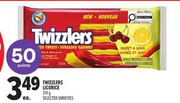 Metro TWIZZLERS LICORICE offer