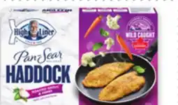 Metro HIGH LINER SIGNATURE, PAN-SEAR OR CATCH OF THE DAY FISH FILLETS offer