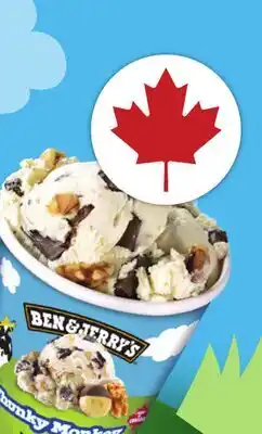 Metro BEN & JERRY'S ICE CREAM offer