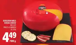 Metro BERGERON MILD GOUDA CHEESE offer