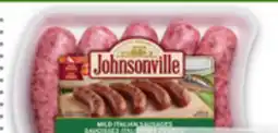 Metro JOHNSONVILLE SAUSAGES OR MAPLE LEAF OR SCHNEIDER'S BACON OR WIENERS offer