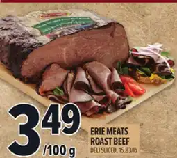 Metro ERIE MEATS ROAST BEEF offer