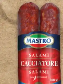 Metro MASTRO CASALINO, CALABRESE, CACCIATORE OR SOPRESSATA SALAMI offer