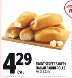 Metro FRONT STREET BAKERY ITALIAN PANINI ROLLS offer