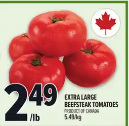 Metro EXTRA LARGE BEEFSTEAK TOMATOES offer