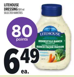 Metro LITEHOUSE DRESSING offer