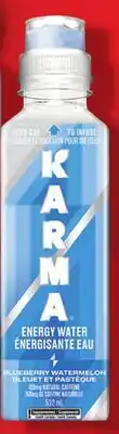 Metro KARMA PROBIOTIC OR ENERGY WATER offer