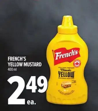 Metro FRENCH'S YELLOW MUSTARD offer