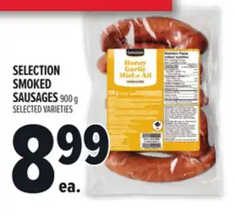 Metro SELECTION SMOKED SAUSAGES offer